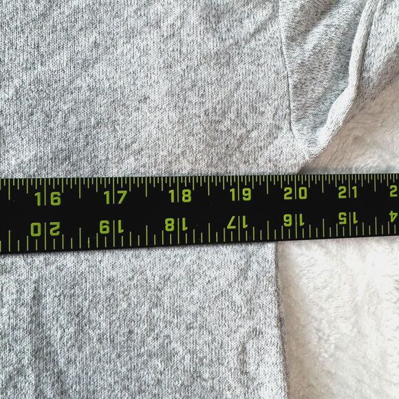 P.J. Salvage 1/4 Zip Sweater Hoodie Womens Medium Cream Long Sleeve - Picture 8 of 11